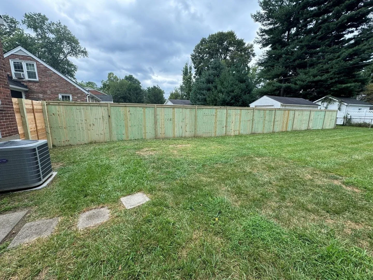 Fence installed by Shatkoff Fencing